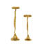 Ensemble de chandelles de table en aluminium 2 pièces-790057622