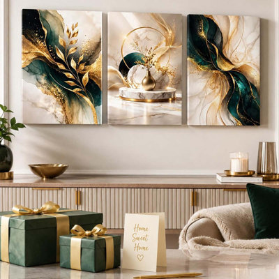 3 Piece Wrapped Canvas Print