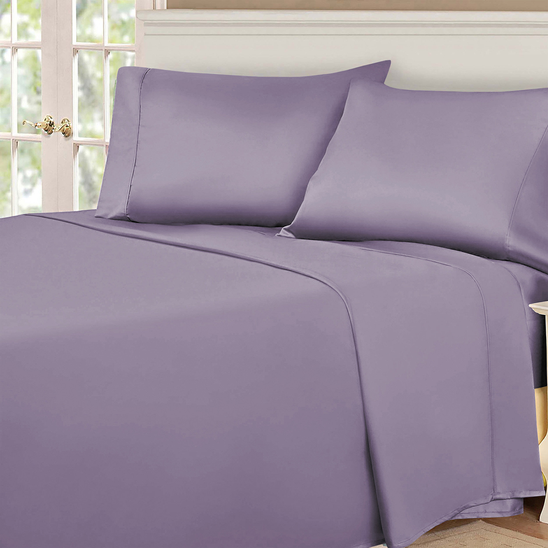 Jens Egyptian Cotton Sateen Sheet Set