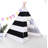 Blue Elephant 121.92cm W x 121.92cm D Indoor Cotton Triangular Play Tent-1714399047