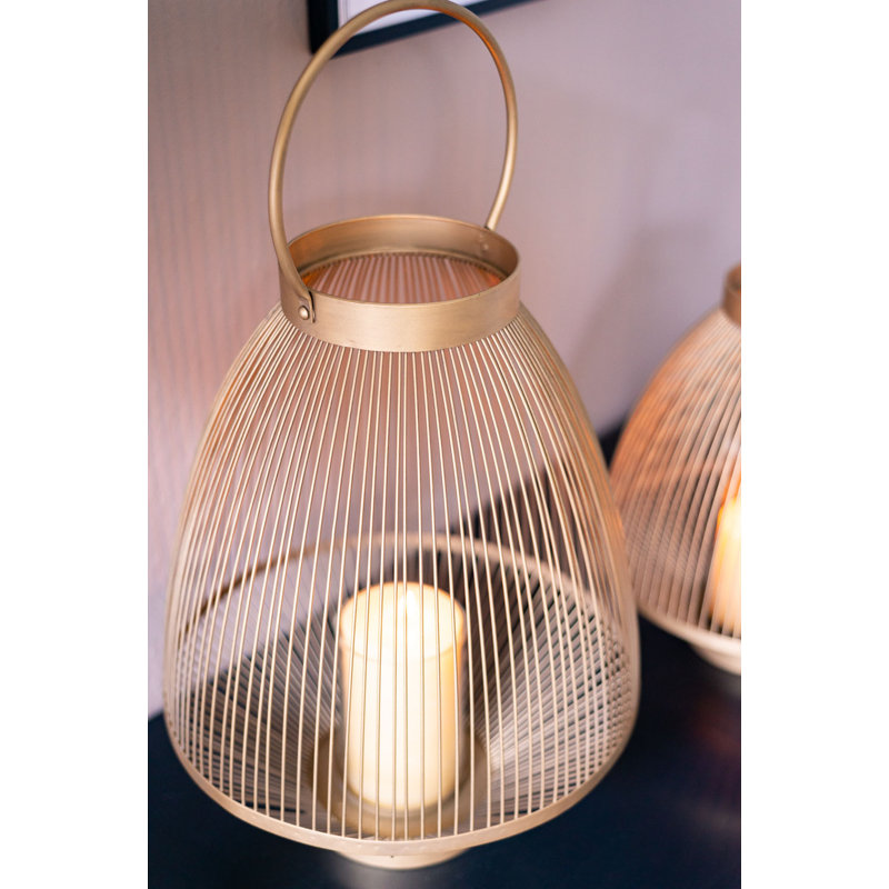 Metal Tabletop Lantern