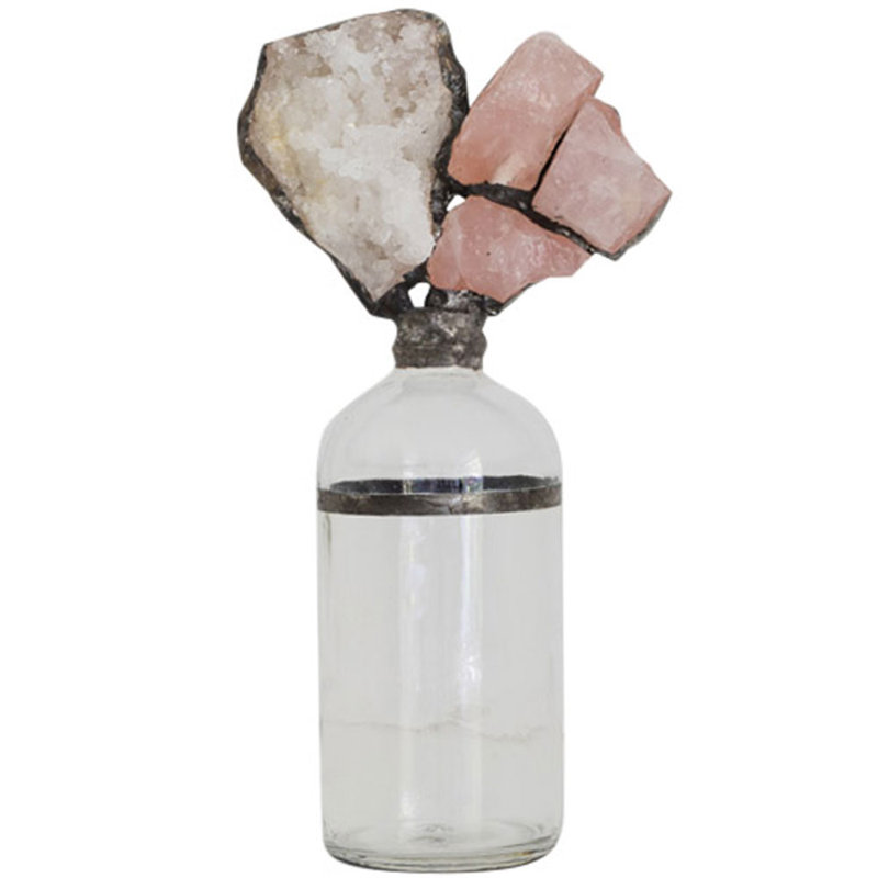 Rose Handmade Decorative Bottle