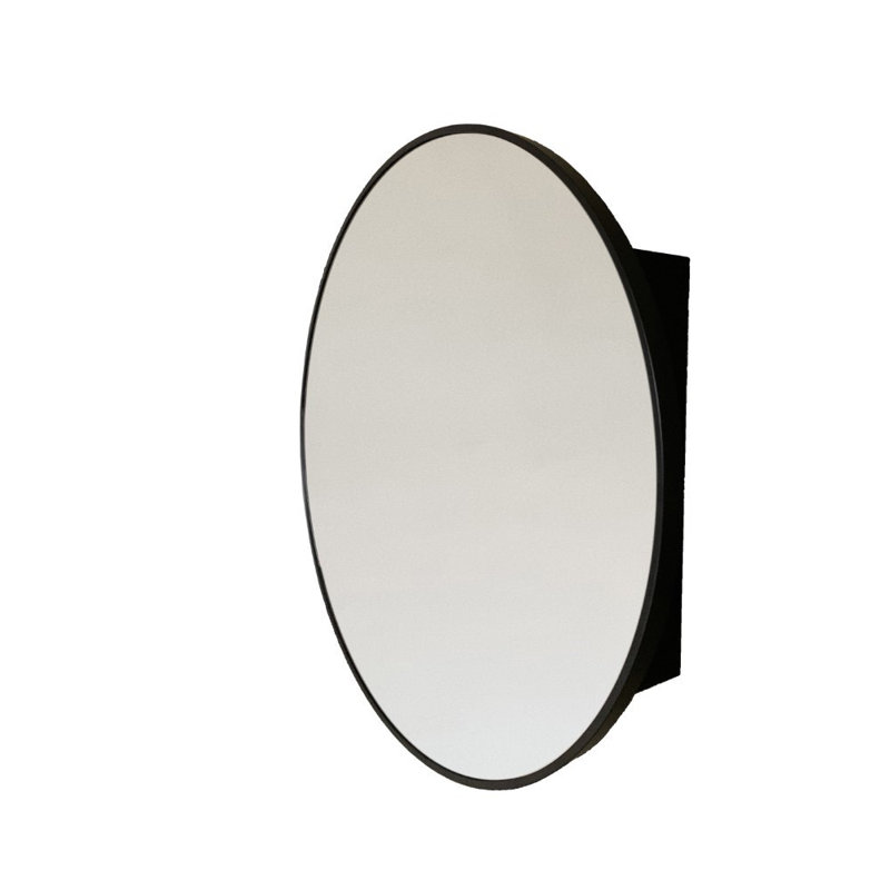 Miroir Roeder, Noir, L 26 po x H 26 po