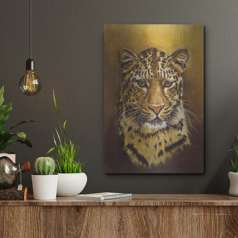 Bungalow Rose «Eye of the Storm» par Barbara Keith, art mural en métal, 16 po x 24 po, H 16 po x l 12 po