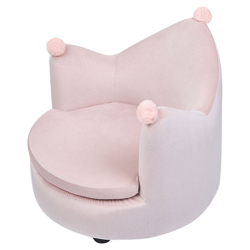 Gwyneth Upholstered Armchair, Pink