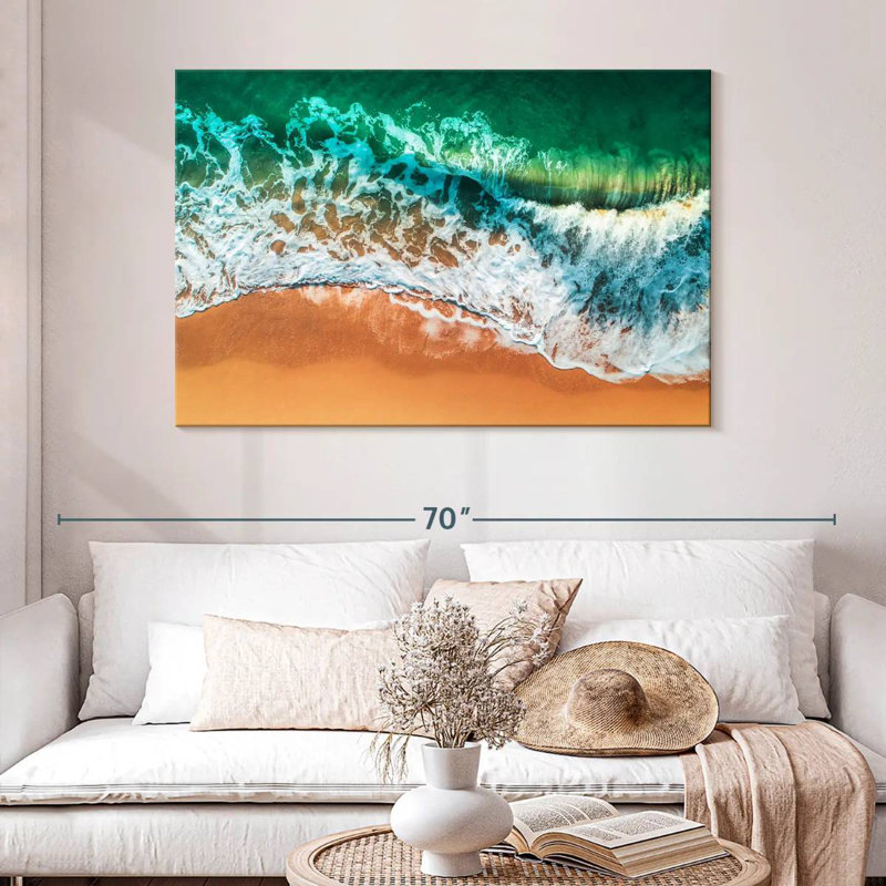 Gillard Shore Waves, H 32 po x l 48 po