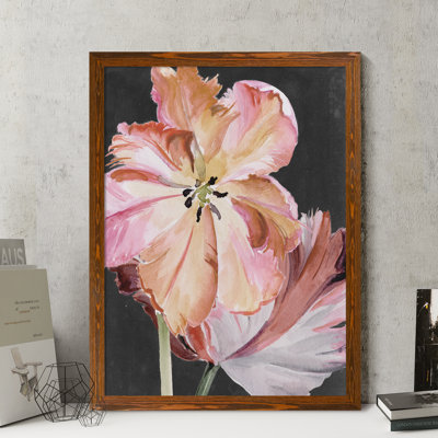 " Pastel Parrot Tulips II " by Paul Cezanne