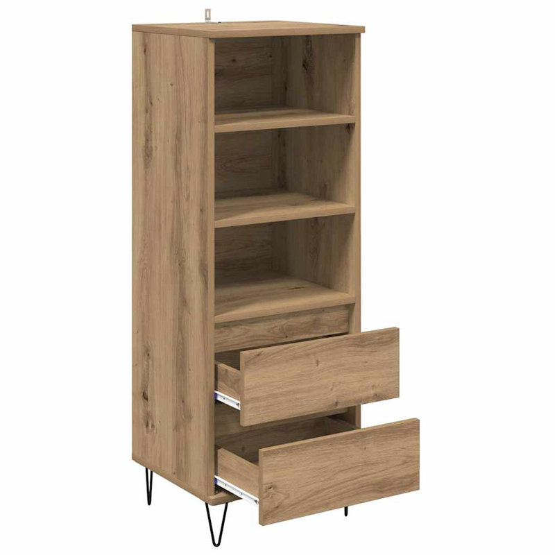 40cm Sideboard, Artisan Oak