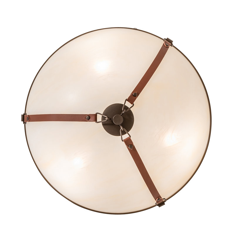 3 - Light Semi Flush Mount