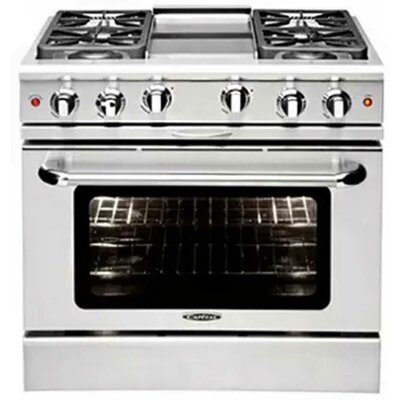 Culinarian Series 36"" 4.9 cu. ft. Freestanding Gas with Griddle -  Capital, MCOR364GL