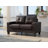 Worthen Modular Loveseat in Faux Leather-1454075472
