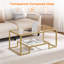 Table basse en verre trempé-785302682