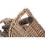 Lily Manor Wicker Bathroom Toilet Roll Holder Basket
