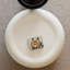 Table basse ronde de style crème minimaliste