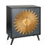 Buffet de rangement 2 portes Guneet Sunburst