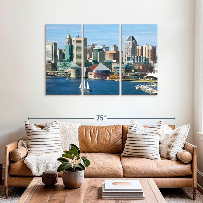 Nicci Inner Harbor Baltimore, 36" H x 57" W