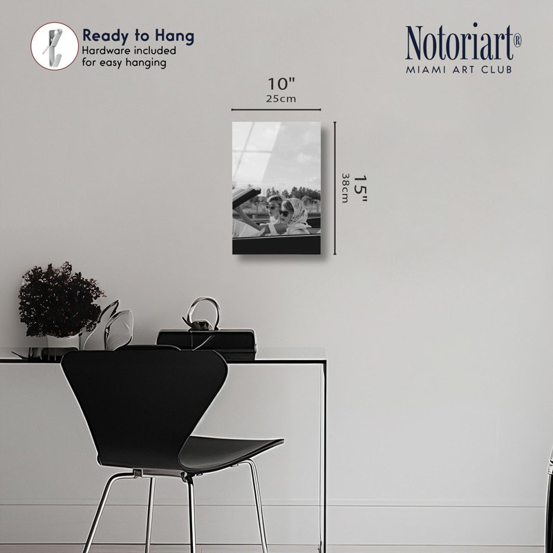 Impression à la mode sur toile par Notoriart, prête à être suspendue, H 15 po x l 10 po
