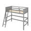 Lit mezzanine simple Jayen, pour enfants-1221014120