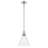 1 Light Updated Traditional Pendant with Glass-111187554-111187555-111187558