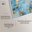 "Gilded Ocean III", reproduction d'art acrylique encadrée par Art Remedy, cadre blanc, 10 x 15-1396712049-1396712054