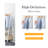 Solid Wood Frame Rectangle Freestanding Mirror-1209361676