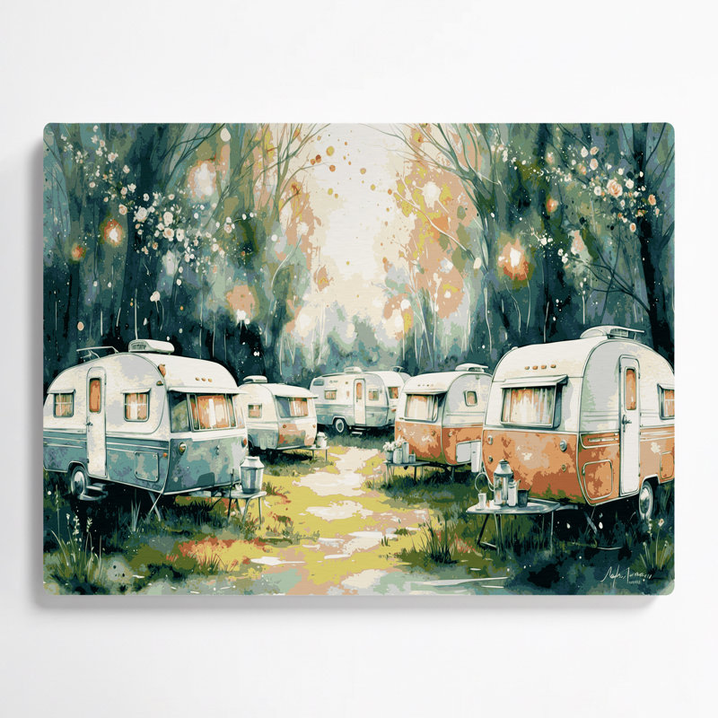 Transport, véhicules récréatifs, art mural en métal beige, H 20 po x l 30 po x P 0,05 po