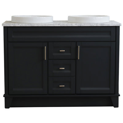 Ensemble de meuble-lavabo double 49 po