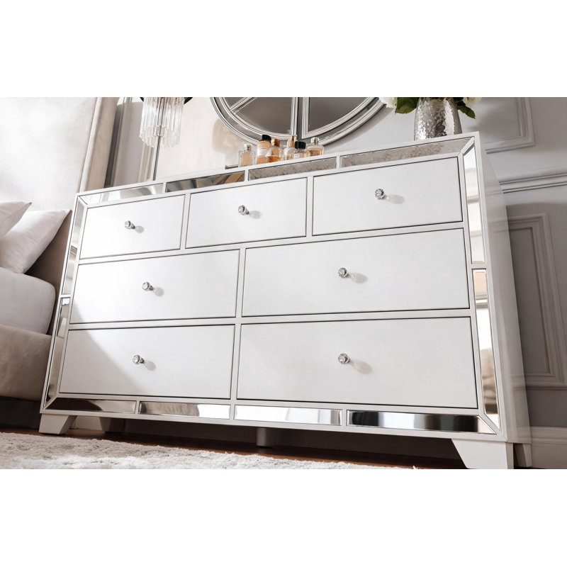 Fazeley 7 - Drawer Dresser, White