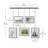 Black Exhibit Multi Picture Frame Photo Display