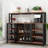 55.11 " L Bar Cabinet-567504228
