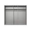 Sahalie 3 Door Manufactured Wood Wardrobe-893307965-893307963