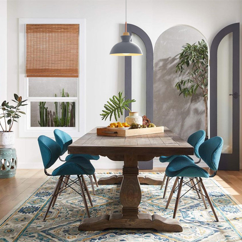 Ozma Dimmable Dome Single Light Pendant, Gray