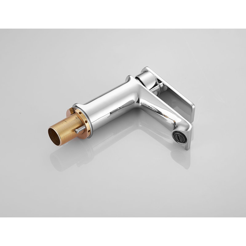 Robinet de salle de bain monotrou LB, Chrome