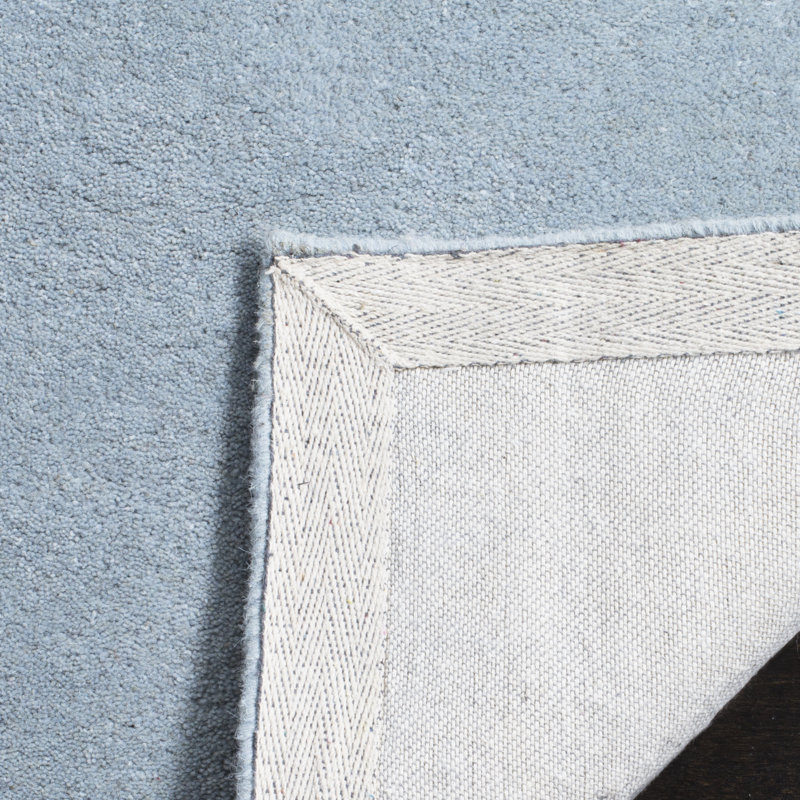 Kemp Geometric Wool Hand Woven Area Rug, Rectangle 61 x 91 cm