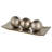 Dublin 4 Piece Coffee Table Tray and Orb Set