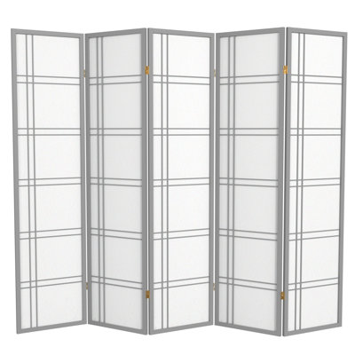 Keitez 70.5" Tall Rice Paper Folding Room Divider