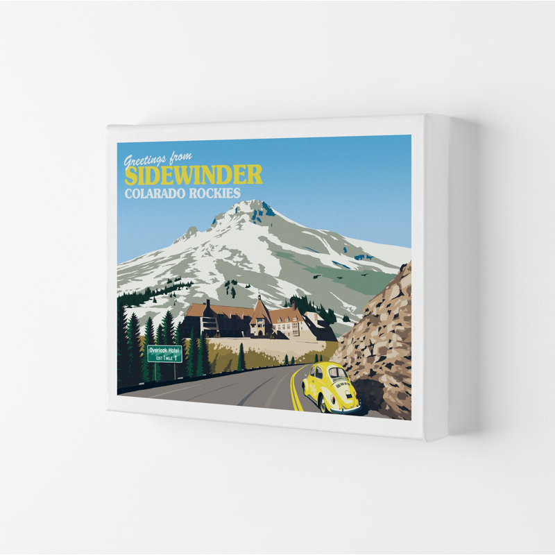 Overlook Hotel by Richard O'Neill - Print, 40cm H x 50cm W x 4cm D, Wrapped Canvas