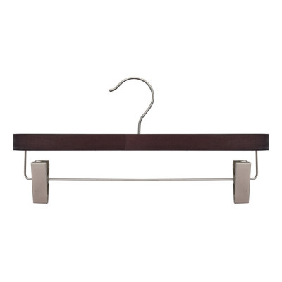Non-Slip Hangers with Clips for Skirt/Pants