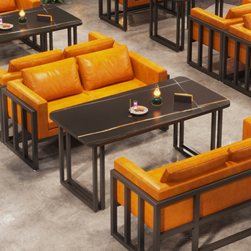 Banc de bar moderne et minimaliste pour deux
