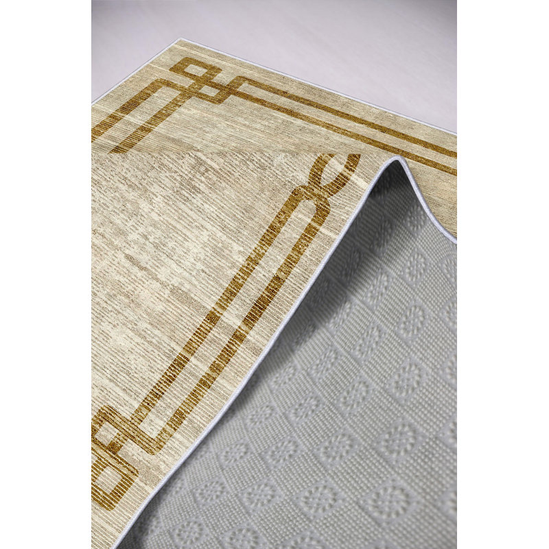 Premium Hall Carpet, 3.3 x 6.6 ft, Grey | 100% Polyester, 650 g/m² | Antibacterial, Non-Slip PVC Dot Underside | Machine Washable, Eco-Friendly, 0.2 in Pile Height | Perfect for Entryway, Living Room & Bedroom