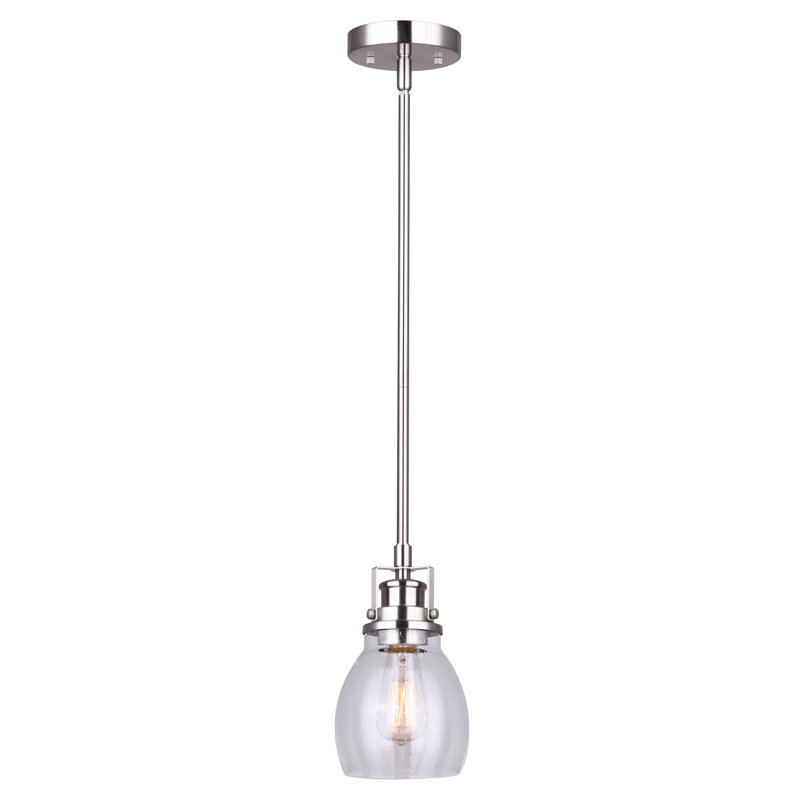 Luminaire suspendu Wilhelm, Nickel brossé