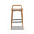 Sven 26.5" Solid Ash Wood Counter Stool in Natural Ash Brown