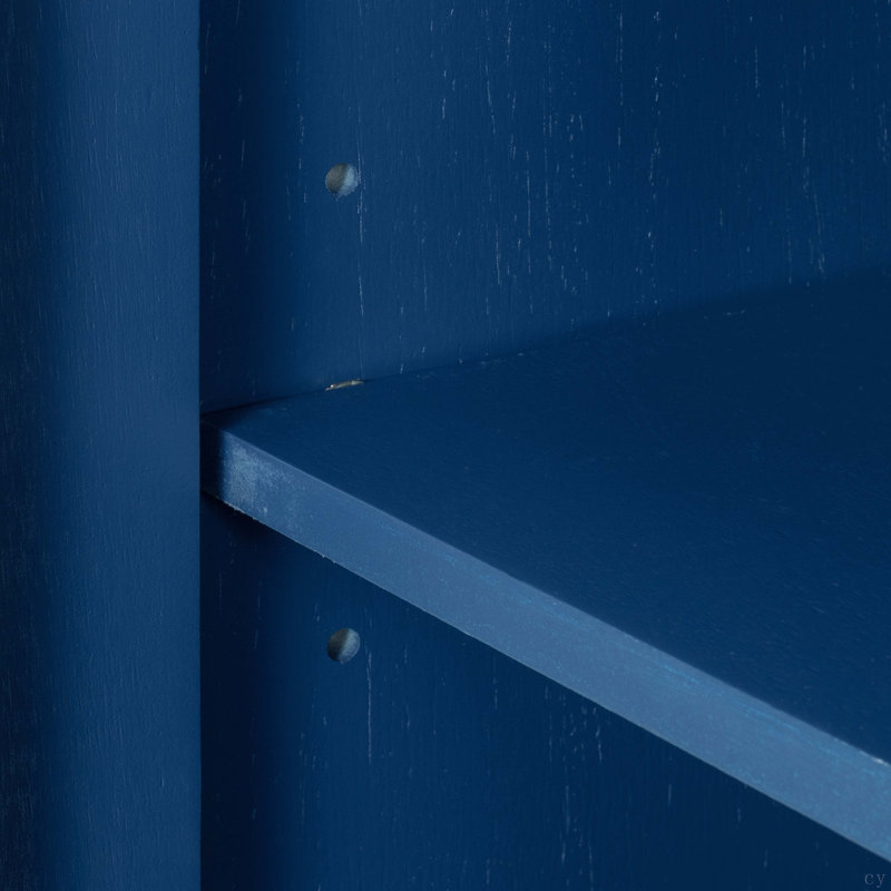 Sideboard Cabinet for Living Room, Navy Blue