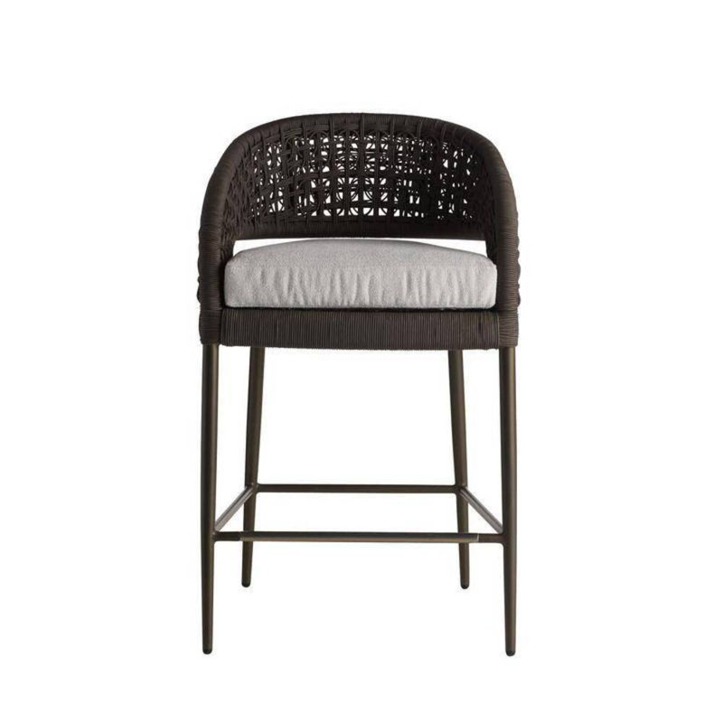 Juri Outdoor Bar Stool, 30.5"