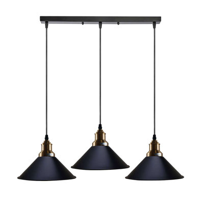 Beatson 3 - Light Black Pendant