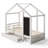 Allesha House Bed Daybed with Blackboard and Drawers-421601055