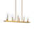 Indira 10 - Light Dimmable Linear Chandelier-2147404981
