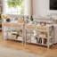  Console en rotin 39,3 po Boho