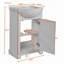 Meuble-lavabo de salle de bain avec lavabo en céramique-133527323