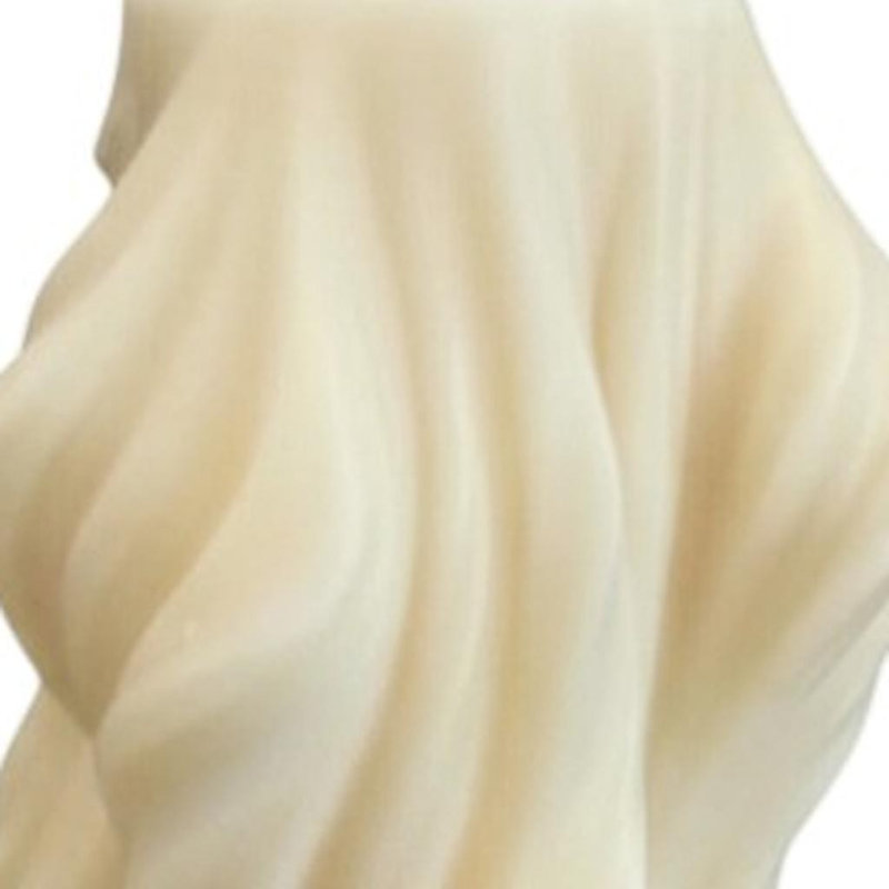 Bougie dimensionnelle 4 "blanche lavande et sauge
